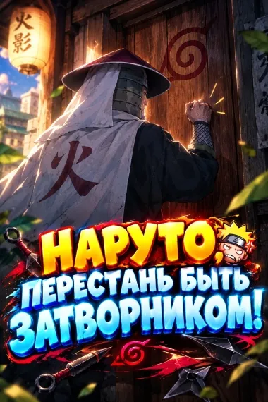 Наруто, перестань быть затворником! - обложка