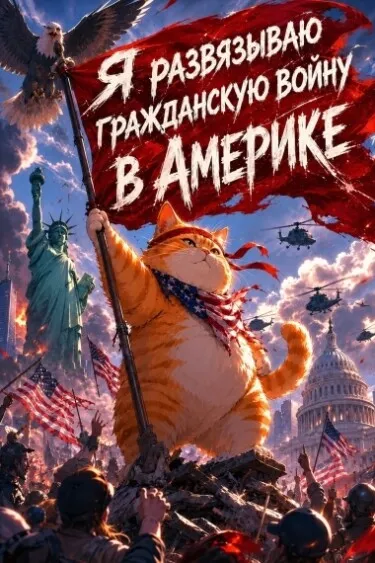 Я развязываю гражданскую войну в Америке - обложка