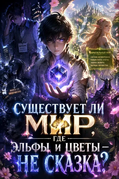 Существует ли мир, где эльфы и цветы — не сказка? - обложка