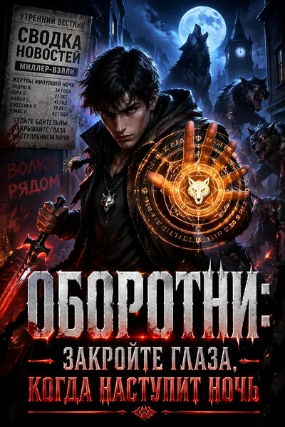 Оборотни: Закройте глаза, когда наступит ночь - обложка
