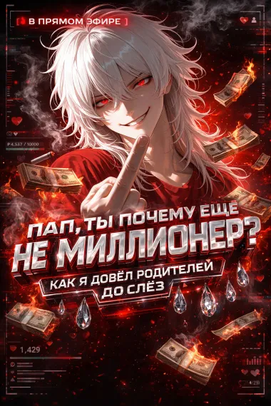 Пап, ты почему ещё не миллионер? Как я довёл родителей до слёз в прямом эфире - обложка