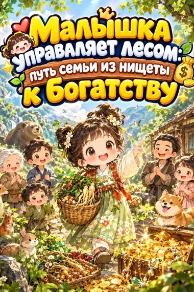 Малышка управляет лесом: путь семьи из нищеты к богатству - обложка