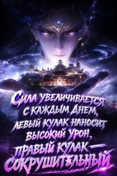 Сила увеличивается с каждым днем, левый кулак наносит высокий урон, правый кулак — сокрушительный