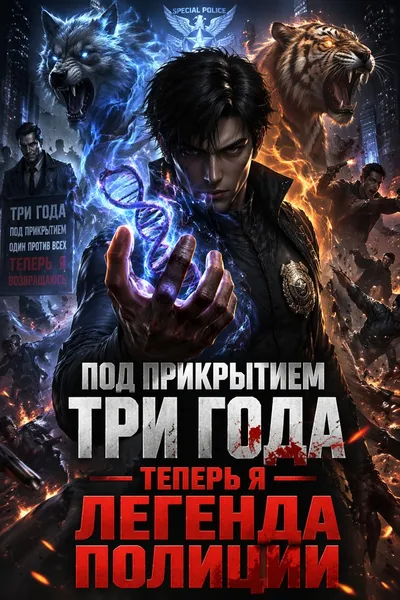 Под прикрытием три года — теперь я легенда полиции - обложка