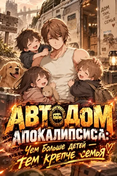 Автодом апокалипсиса: Чем больше детей — тем крепче семья - обложка