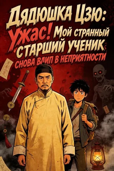 Дядюшка Цзю: Ужас! Мой странный старший ученик снова влип в неприятности - обложка