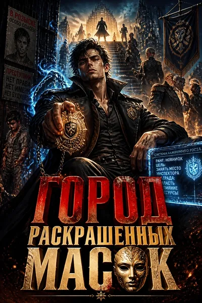 Город раскрашенных масок - обложка