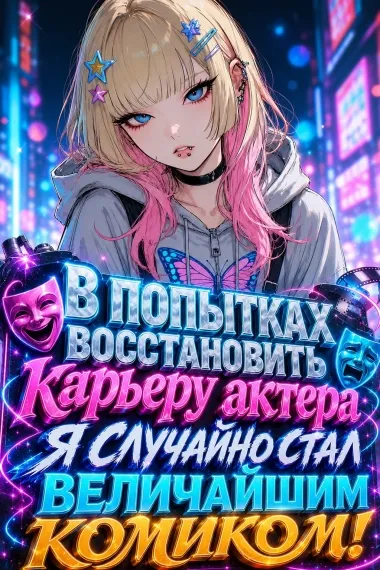 В попытках восстановить карьеру актера я случайно стал величайшим комиком! - обложка