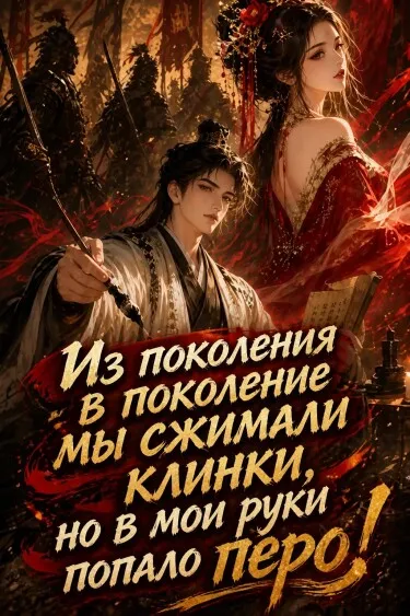 Из поколения в поколение мы сжимали клинки, но в мои руки попало перо!