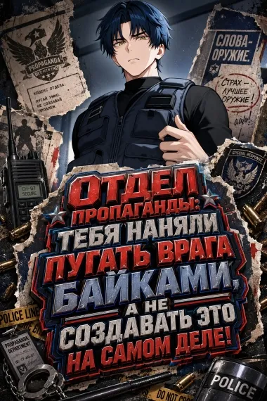 Отдел пропаганды: Тебя наняли пугать врага байками, а не создавать это на самом деле! - обложка