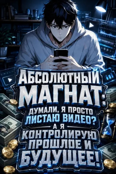Абсолютный магнат: Думали, я просто листаю видео? А я контролирую прошлое и будущее! - обложка