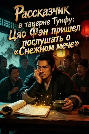 Рассказчик в таверне Тунфу: Цяо Фэн пришел послушать о «Снежном мече»