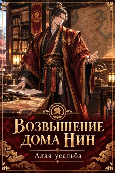Возвышение дома Нин: Алая усадьба - обложка