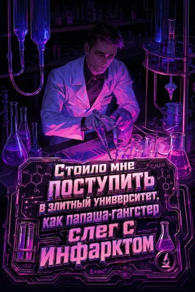 Стоило мне поступить в элитный университет, как папаша-гангстер слег с инфарктом - обложка