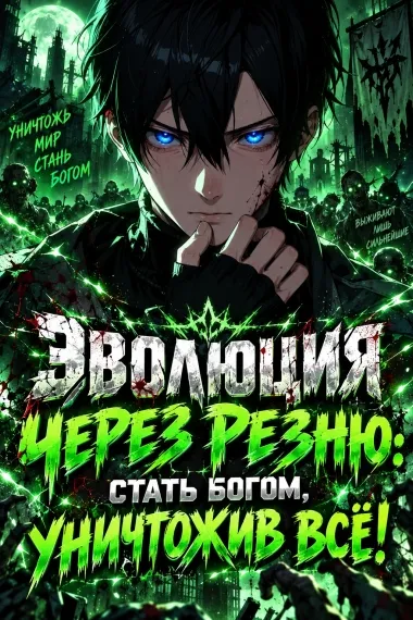 Эволюция через резню: Стать богом, уничтожив всё! - обложка
