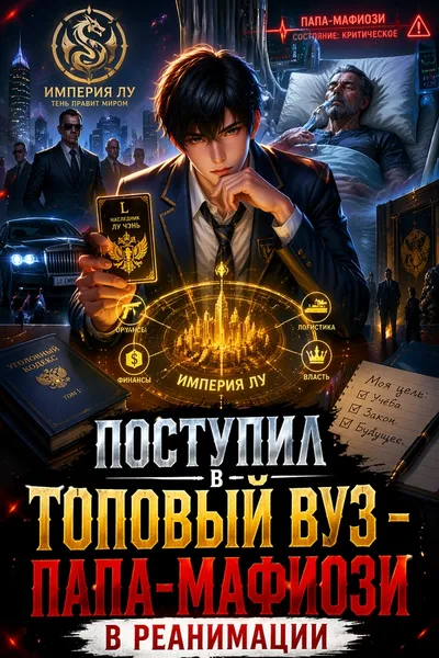 Поступил в топовый вуз — папа-мафиози в реанимации - обложка