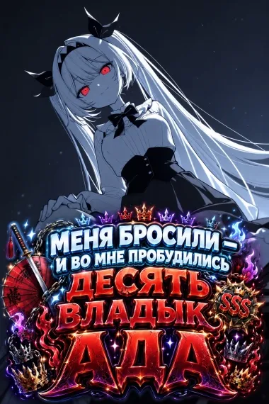Меня бросили — и во мне пробудились Десять владык ада - обложка