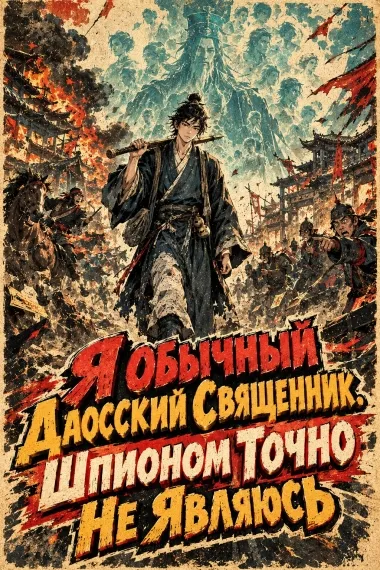 Я Обычный Даосский Священник. Шпионом Точно Не Являюсь - обложка