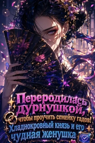 Переродилась дурнушкой, чтобы проучить семейку гадов! Хладнокровный князь и его чудная женушка - обложка