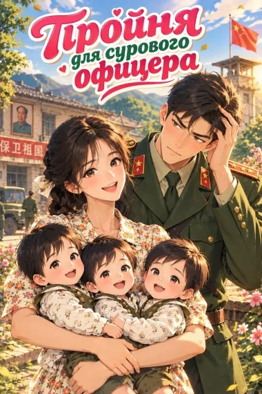 Тройня для сурового офицера