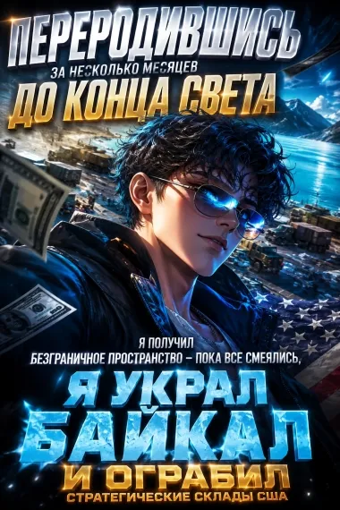 Переродившись за несколько месяцев до конца света, я получил безграничное пространство — пока все смеялись, я украл Байкал и ограбил стратегические склады США