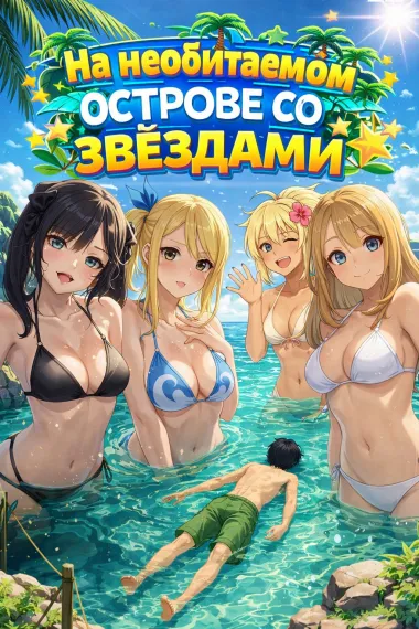На необитаемом острове со звёздами - обложка