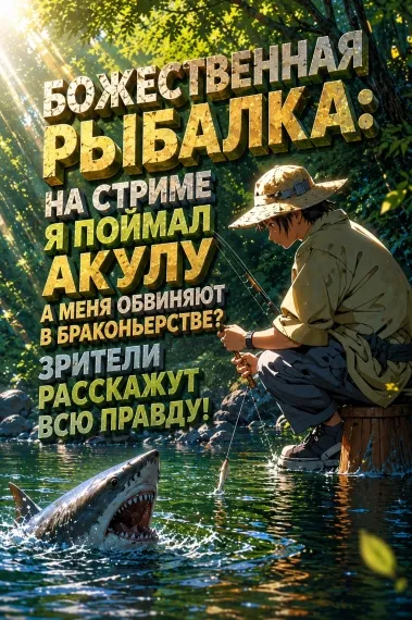Божественная рыбалка: На стриме я поймал акулу а меня обвиняют в браконьерстве? Зрители расскажут всю правду!