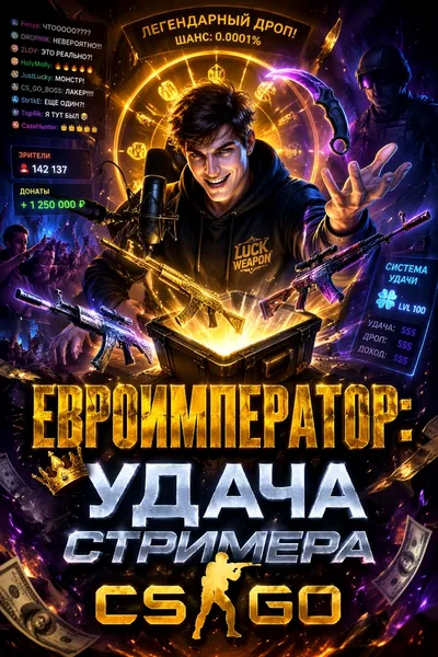 Евроимператор: Удача стримера CS:GO
