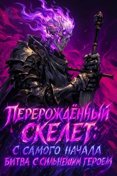 Перерождённый скелет: с самого начала битва с сильнейшим героем - обложка