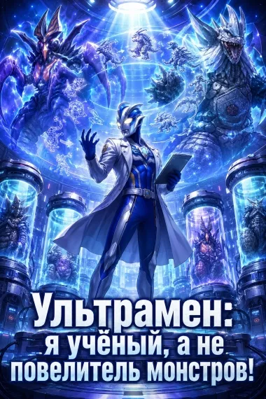 Ультрамен: я учёный, а не повелитель монстров! - обложка