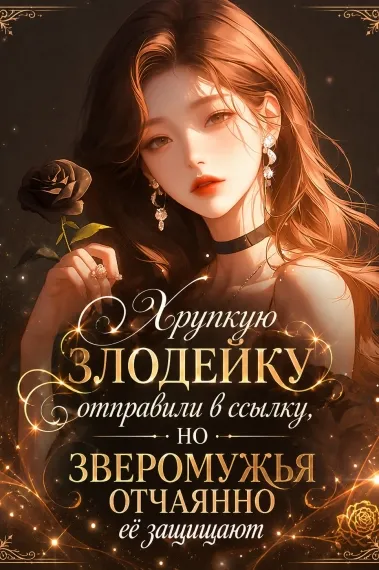 Хрупкую злодейку отправили в ссылку, но зверомужья отчаянно её защищают - обложка