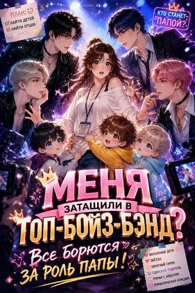 Меня затащили в топ-бойз-бэнд? Все борются за роль папы! - обложка