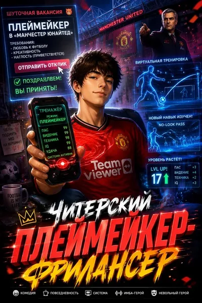 Читерский плеймейкер-фрилансер - обложка