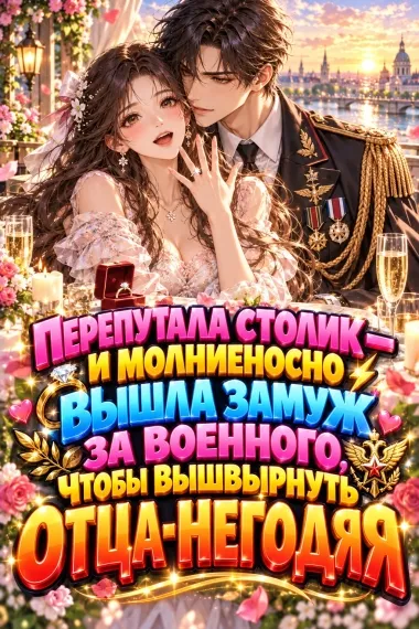 Перепутала столик — и молниеносно вышла замуж за военного, чтобы вышвырнуть отца-негодяя