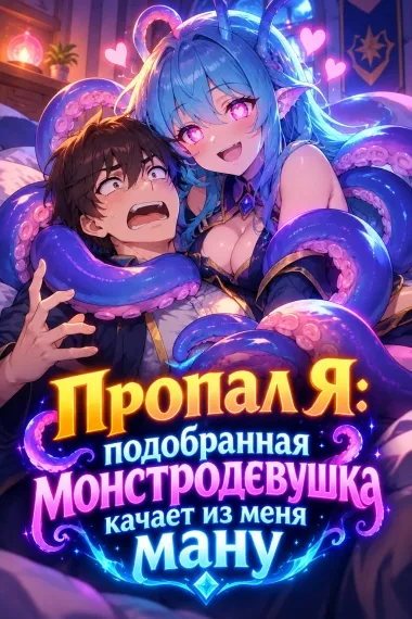Пропал я: подобранная монстродевушка качает из меня ману - обложка новеллы