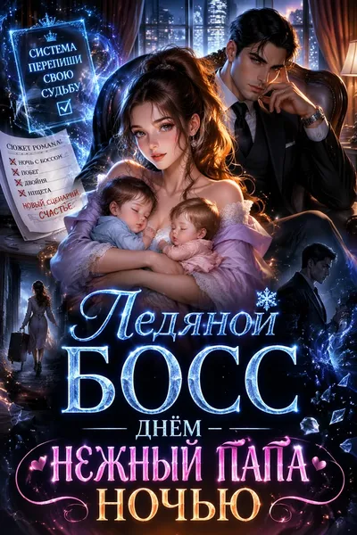 Ледяной босс днём — нежный папа ночью - обложка
