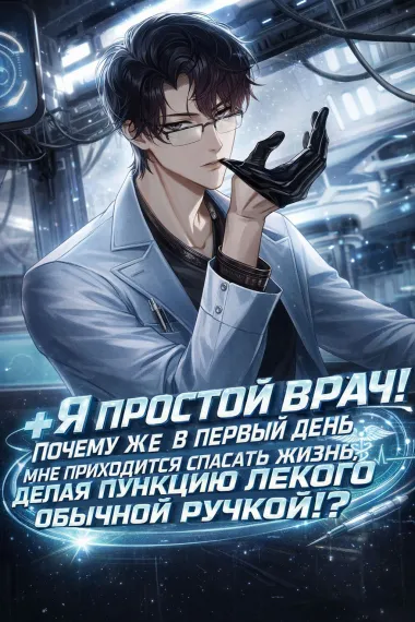 Я простой врач! Почему же в первый день мне приходится спасать жизнь, делая пункцию легкого обычной ручкой!? - обложка