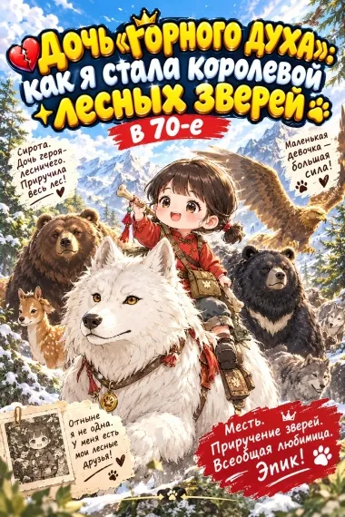 Дочь «Горного духа»: как я стала королевой лесных зверей в 70-е - обложка