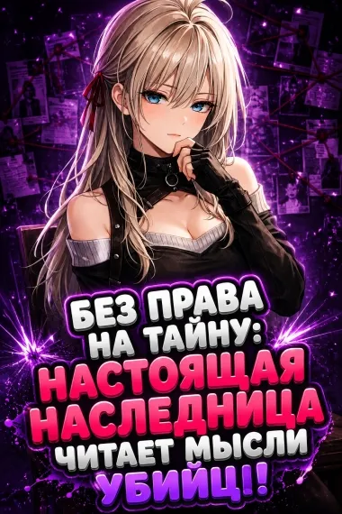 Без права на тайну: Настоящая наследница читает мысли убийц! - обложка