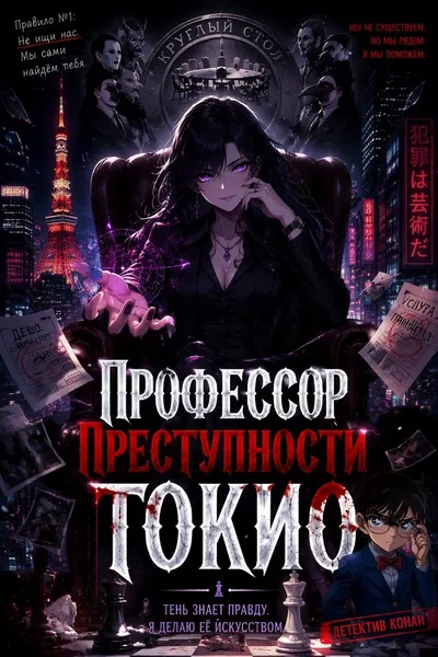 Профессор преступности Токио - обложка