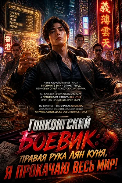 Гонконгский боевик: Правая рука Лян Куня, я прокачаю весь мир! - обложка