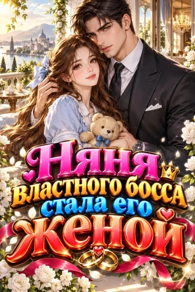 Няня властного босса стала его женой - обложка