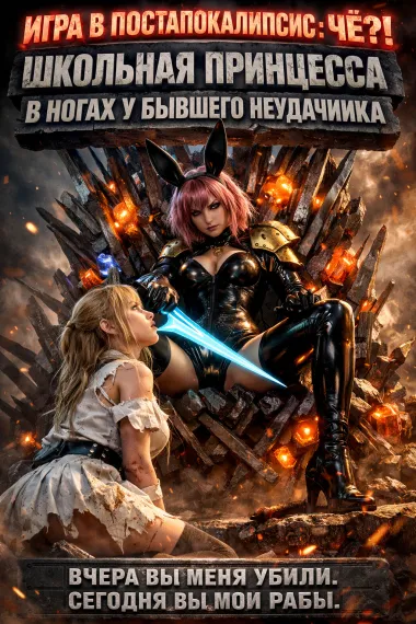 Игра в постапокалипсис: Чё?! Школьная принцесса в ногах у бывшего неудачника