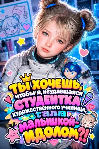 Ты хочешь, чтобы я, неудавшаяся студентка художественного училища, стала малышкой-идолом?! - обложка
