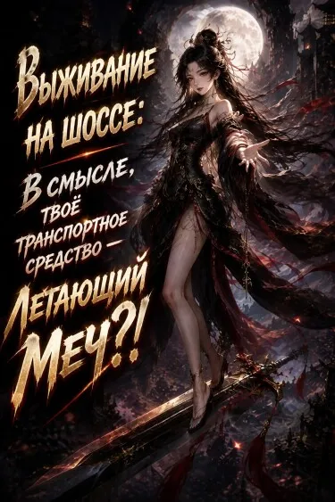 Выживание на шоссе: В смысле, твоё транспортное средство — летающий меч?! - обложка