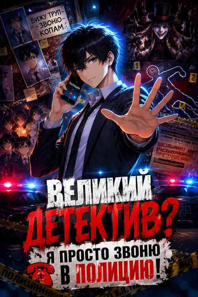 Великий детектив? Я просто звоню в полицию! - обложка