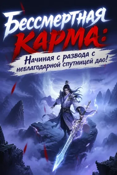 Бессмертная карма: Начиная с развода с неблагодарной спутницей дао! - обложка