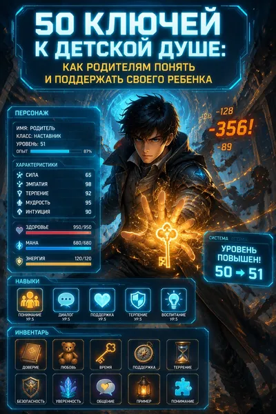 50 ключей к детской душе: как родителям понять и поддержать своего ребенка