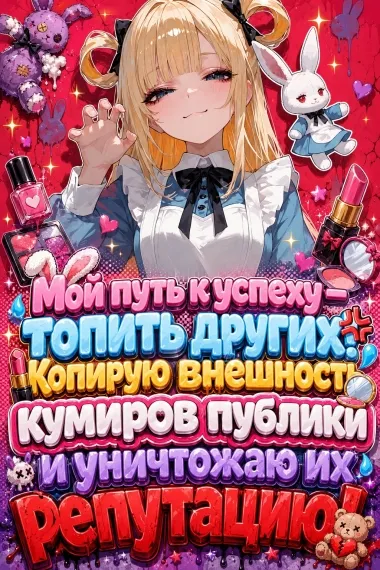 Мой путь к успеху — топить других! Копирую внешность кумиров публики и уничтожаю их репутацию!