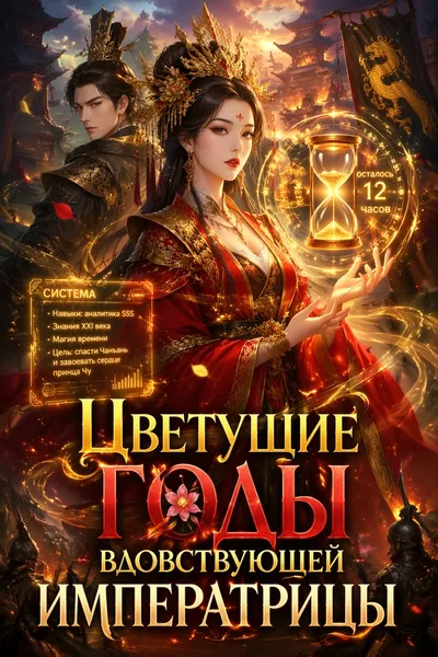 Цветущие годы вдовствующей императрицы - обложка